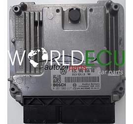 CENTRALINA MOTORE VW VOLKSWAGEN GOLF 1.6 FSI 03C906056AB, 03C 906 056 AB, BOSCH 0261S02117, 0 261 S02 117, BENZIN MED9.5.10 7005, 1039S08686