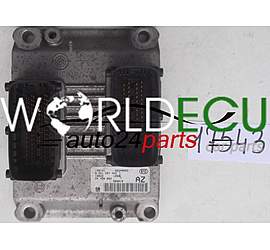 MOTORSTEUERGERÄT ECU STEUERGERAT OPEL AGILA 1.0 Z10XE BOSCH 0 261 207 422, 0261207422 GM 24 456 864 AZ, 24456864