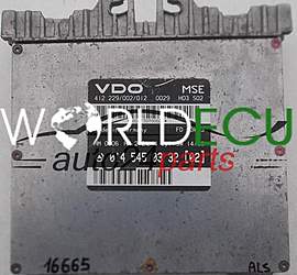 ECU ENGINE CONTROLLER MERCEDES W202 VDO 412.229/002/012, 412229002012, 014 545 03 32 (02), 0145450332
