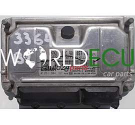 MOTORSTEUERGERÄT ECU STEUERGERAT SEAT IBIZA 1.6 03C906057CA, 03C 906 057 CA, 03C906057M, 03C 906 057 M, BOSCH 0261S04187, 0 261 S04 187, BENZIN MED7.5.20 2775, 1039S27511