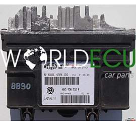 CENTRALINA MOTORE SEAT IBIZA 1.6 8V, 6K0 906 030 E, 6K0906030E, 61600.499.00, 6160049900, IAW1AV.V7