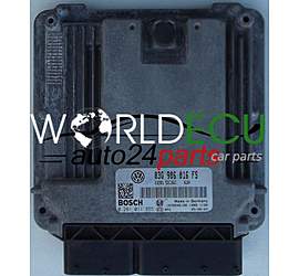 CENTRALINA MOTORE VW VOLKSWAGEN GOLF 1.9 TDI 03G906016FS, 03G 906 016 FS, BOSCH 0281011955, 0 281 011 955, DIESEL EDC16U1 6124, 1039S06188