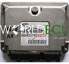 CENTRALINA MOTORE FIAT PANDA 1.1 51793113, IAW4AFSS, IAW 4AF.SS/HW407/20BB-WFT, 6160112502, 61601.125.02, 66JF1TL9H