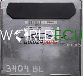 ECU ENGINE CONTROLLER MERCEDES W170 SLK 230 SIEMENS 5WK90405 (1), 5WK9 0405 (1), A1111532079, A 111 153 20 79, 1111532079
