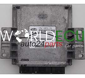 ECU ENGINE CONTROLLER CITROEN C2 1.1 IAW 48P2.7G, IAW48P27G, SW 9646570080, SW 16.629.034, 16629034