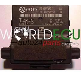 CENTRALINA GATEWAY VOLKSWAGEN AUDI TEMIC 1K0907530C, 1K0 907 530 C, 1K0907951, 1K0 907 951