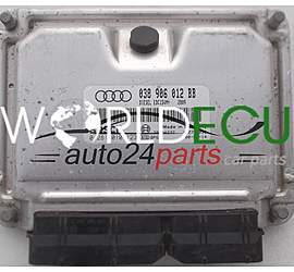 ECU ENGINE CONTROLLER AUDI A3 1.9 TDI, BOSCH 0 281 010 123, BOSCH 0281010123, 038 906 012 BB, 038906012BB