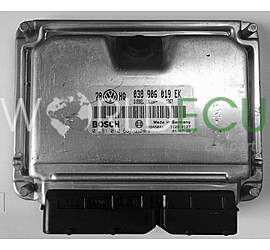 CENTRALINA MOTORE VW VOLKSWAGEN PASSAT 1.9 TDI EVB 038 906 019 EK, 038906019EK, BOSCH 0 261 010 667, 0281010667, 28SA5041