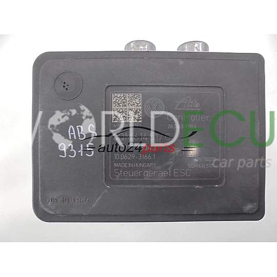 POMPE HYDRAULIQUE ET CALCULATEUR d'ABS VOLKSWAGEN 5QM614517C 10091743043