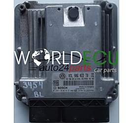 CENTRALINA DO MOTORE SKODA SUPERB 2.0 TDI 03L906022TQ, 03L 906 022 TQ, 03L906022GA, 03L 906 022 GA, BOSCH 0281016413, 0 281 016 413, DIESEL EDC17CP14 CBBB 5750, 1039S38770