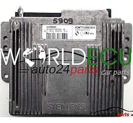ECU CENTRALITA DE MOTOR RENAULT LAGUNA 3.0 V6 S103715202 B, HOM7700860925, 7700868733