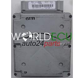 MOTORSTEUERGERÄT ECU STEUERGERAT FORD FOCUS VISTEON 1S4F-12A650-AJB, 1S4F12A650AJB, FEEL