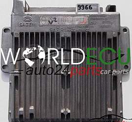 CALCULATEUR MOTEUR RENAULT CLIO 1.2, HOM7700868295, 7700108487, 21649273-0, PLF 7700108455