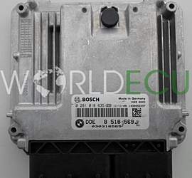 BMW F20 BOSCH 0 281 018 635, 0281018635, DDE 8 518 569, DDE8518569, 8518569