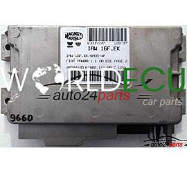 ECU ENGINE CONTROLLER FIAT PANDA UNO 1.1, IAW 16F.EK, IAW16FEK, IAW 16F.EK/6A35-4F, 46524185, 61602.111.00