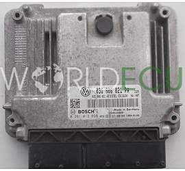CENTRALINA DO MOTORE SEAT LEON 1.9 TDI BLS 03G 906 021 PA, 03G906021PA, BOSCH 0 281 013 898, 0281013898, DIESEL EDC16U34 WH: H07, 1039S22809