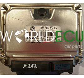 CENTRALINA MOTORE VW VOLKSWAGEN POLO 1.4 030906032CG, 030 906 032 CG, BOSCH 0261207178, 0 261 207 178