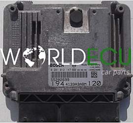 CENTRALINA DO MOTORE FIAT CROMA 1.9 JTD BOSCH 0 281 012 147, 0281012147, 55202699