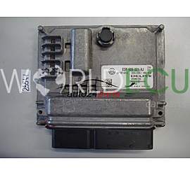 Centralina motore VW VOLKSWAGEN POLO 1.2 TDI DELPHI 28395185, 03P 906 021 AJ, 03P906021AJ, 03P 907 425 A, 03P907425A