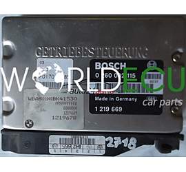 CENTRALINA CALCOLATORE SCATOLA DEL CAMBIO  BMW E34 525 2.5 TDS BOSCH 0260002115, 0 260 002 115, 1219669 1 219 669, 1219678 - 2718
