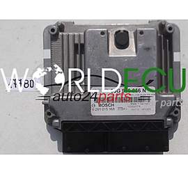 ECU ENGINE CONTROLLER AUDI A3 1.9 TDI BOSCH 0 281 015 168, 0281015168, 03G 906 056 N, 03G906056N, 03G 906 021 AB, 03G906021AB, DIESEL EDC16U34