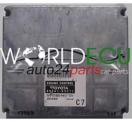 ECU ENGINE CONTROLLER TOYOTA AVENSIS 89661-05C71, 8966105C71, MB175800-9411, MB1758009411