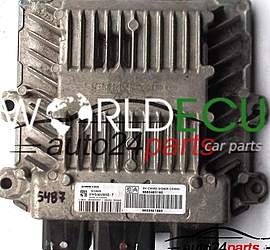 ECU ENGINE CONTROLLER CITROEN C2 1.4 HDI SIEMENS SID806 5WS40285E-T 9663483180, 9653461880