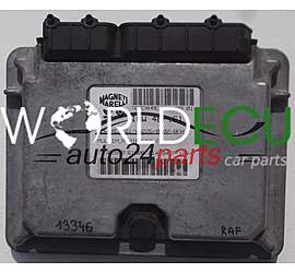 ECU ENGINE CONTROLLER FIAT MULTIPLA BIPOWER F3 MAGNETI MARELLI IAW 4EF.G1, IAW4EFG1, 61600.614.04, 6160061404