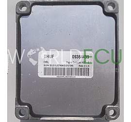 MOTORSTEUERGERÄT ECU STEUERGERAT OPEL ASTRA CORSA ZAFIRA DELPHI DELCO 09364499 DHUF, 09364499DHUF, HSFI-2.1