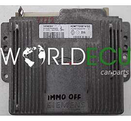 CALCULATEUR MOTEUR RENAULT LAGUNA, S103750005 B, S103750005B, HOM7700874132, 7700102639