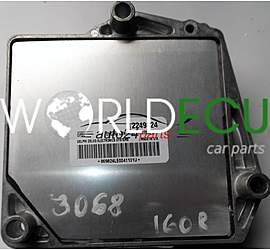 CENTRALINA MOTORE 1.6 Z16XEP OPEL MERIVA 12249824 MT35E 2.1