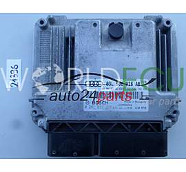 Engine control unit - ECU controllers AUDI A3 2.0 TDI BOSCH 0 281 016 306, 0281016306, 03L 906 018 AB, 03L906018AB, EDC17C46