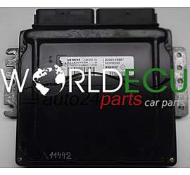 ECU CENTRALITA DE MOTOR RENAULT SCENIC 1.6 S118301108 A, S118301108A, 8200149887