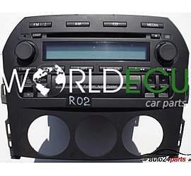 RADIO CD MULTI FUNCTION AUDIO SYSTEM MAZDA NG31 66 9RQ, NG31669RQ, PT-2879Q, PT2879Q, NG31 66 AR0, NG3166AR0, PT-2880Q, PT2880Q, NG31 66 9H0, NG31669H0, ET-1170Q, ET1170Q