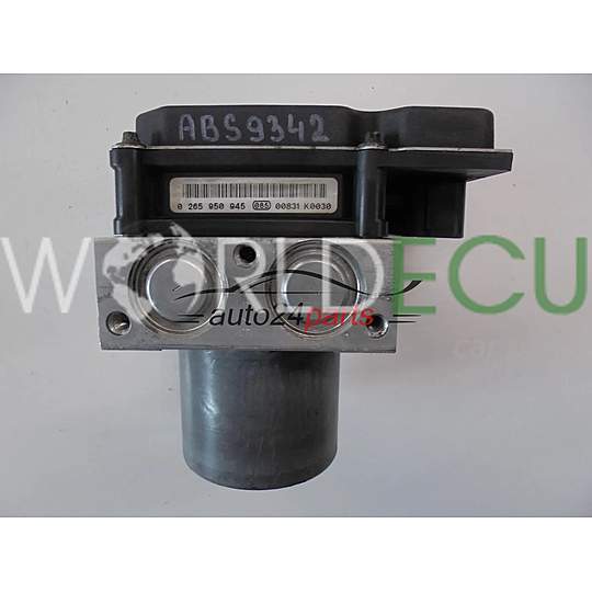 НАСОС Y БЛОК УПРАВЛЕНИЯ АБС MERCEDES VITO 0265230246 A0014467689 0265950945