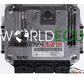 CENTRALINA MOTORE OPEL VIVARO, TRAFIC 2.5, BOSCH 0 281 013 018, 0281013018, 8200635663