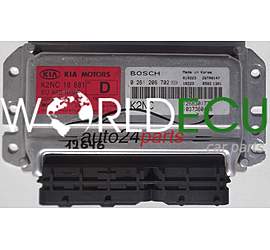 ECU ENGINE CONTROLLER KIA SHUMA 1.6 BOSCH 0 261 206 702, 0261206702, 1268301775, K2 18 881, K218881