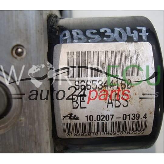 Abs Pump Module CITROEN PEUGEOT 9665344180 10.0970-1154.3 10097011543