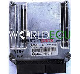 CENTRALINA MOTORE BMW E60 530 3.0 DIESEL BOSCH 0281011224, 0 281 011 224, DDE 7794218, 7 794 218