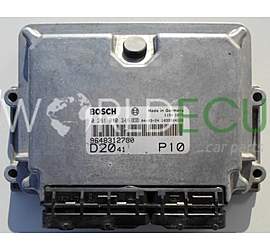 ECU ENGINE CONTROLLER CITROEN JUMPER PEUGEOT BOXER FITA DUCATO 2.0 HDI BOSCH 0281010346, 0 281 010 346, 9648312780 D2041 P10 1039S04166