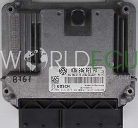 CENTRALINA MOTORE VW VOLKSWAGEN CADDY 1.9 TDI BLS 03G906021PD, 03G 906 021 PD, 03G906021CG, 03G 906 021 CG, BOSCH 0281014073, 0 281 014 073