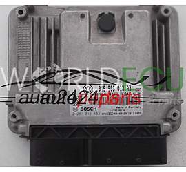 Calculateur Moteur VW VOLKSWAGEN SEAT 1.4 TDI BOSCH 0 281 015 433, 0281015433, 045 906 013 AB, 045906013AB, EDC17U01 - PLUG&PLAY