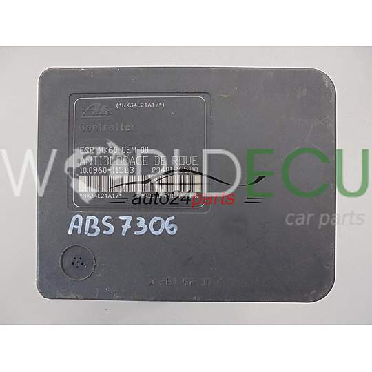 ABS POMPA CENTRALINA PEUGEOT 9655960880 10.0960-1151.3 10096011513