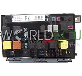 SCATOLA-DEI-FUSIBILI-RELÈ-FUSIBILE-SCATOLA-BSI OPEL ASTRA H ZAFIRA B 13191133 FK 93182941 6238006 5DK 008 668-47 5DK008668-47