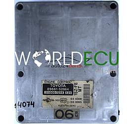 ECU ENGINE CONTROLLER TOYOTA YARIS 1.0 1SZ-FE 8966152064, 89661-52064, 2110007214, 211000-7214