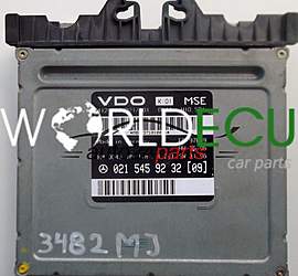 ECU ENGINE CONTROLLER MERCEDES W202 C180 1.8 A0215459232, 0215459232, A 021 545 92 32, 412 229/021/001, 412229021001