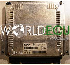 CENTRALINA MOTORE CITROEN PEUGEOT 0281010164 / 9635598680 / EDC15C2 23 / 28FM0000