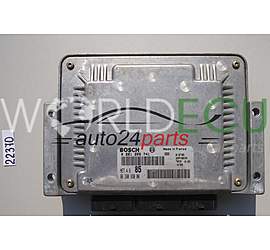 Calculateur Moteur CITROEN PEUGEOT 3.0 V6 BOSCH 0 261 206 741, 0261206741, 96 398 630 80, 9639863080