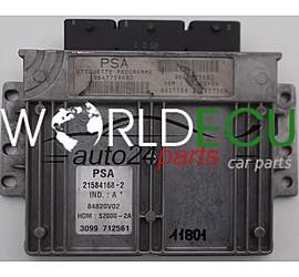 CENTRALINA MOTORE PEUGEOT 206 1.4 9647759680, SAGEM 21584168-2, 215841682