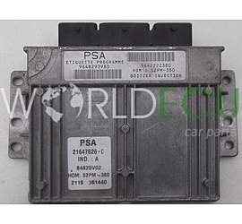 CITROEN C3 1.4 Sagem 21647626-0, 216476260, 9648293980, 9642222380